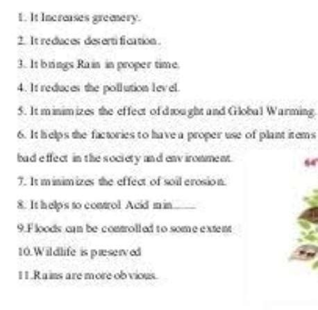 notice on the occasion of van mahotsava to encourage people to plant ...