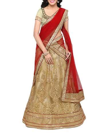 लहंगे के साथ दुपट्टे को आप इन दस अलग-अलग तरीकों से पहन सकती हैं। - DusBus