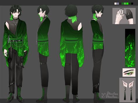 OC character sheet by rereshou on DeviantArt