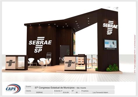 Sebrae Trade Show booth | Freelancer