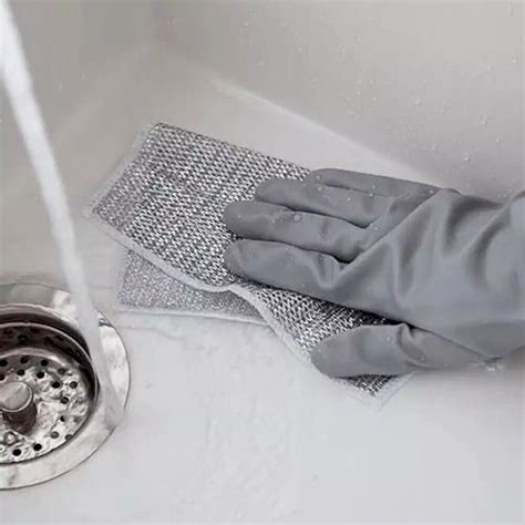 Double-sided microfiber scrub cloth - factorybuy – MaxSmile