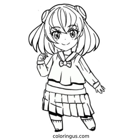 Anime Coloring Pages (Free Printable PDF)