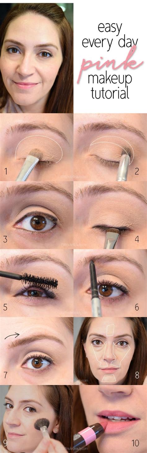 Easy And Minimalist Makeup Tutorial For Work – Ferbena.com