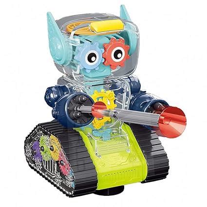 Buy KITI KITS Gear Simulation Mechanical Sound and Light Robot Toy ...