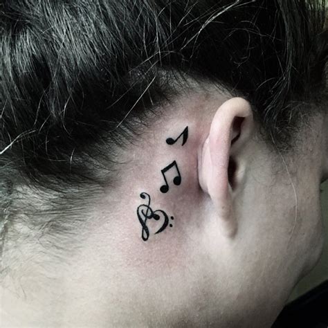 Image result for Music Note Tattoo Designs