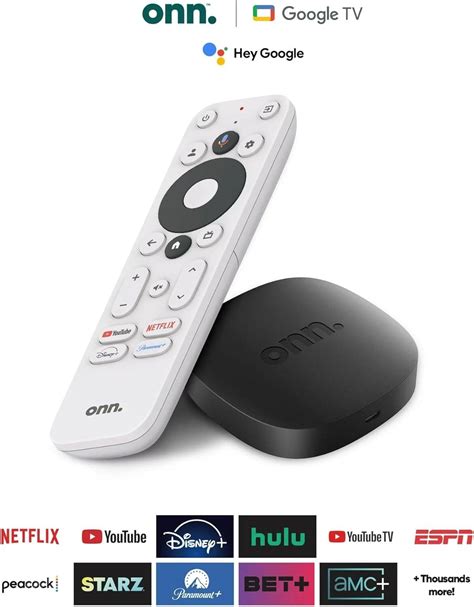 ONN Google TV 4K UHD Resolution Streaming Box with Remote Control Buy ...