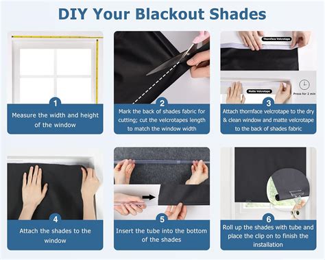 Buy LazBlinds 100% Blackout Roller Shades, No Tools No Drill Cordless ...