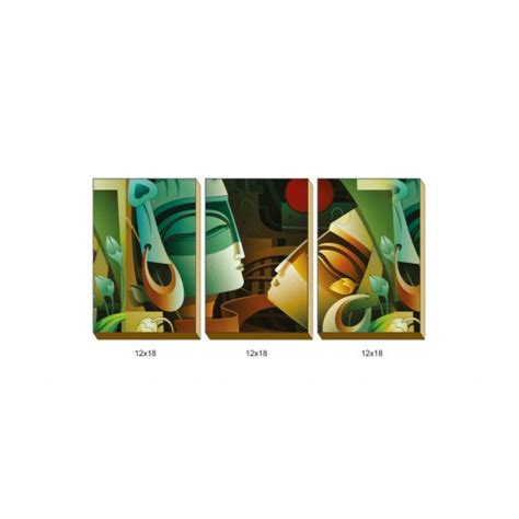 Wooden 3 Pis Set(12x18) (TSP-6003)