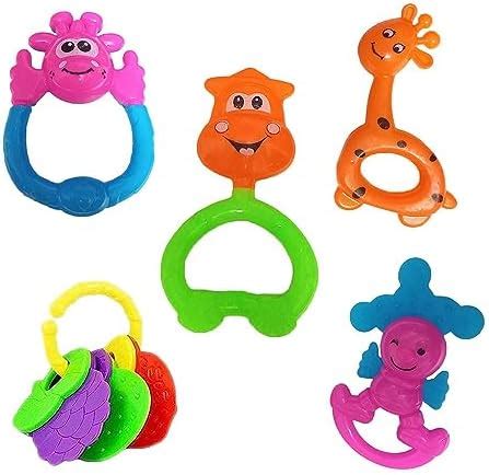 LittleDaring Bright & Colorful Attractive Baby Rattle Toy Musical ...