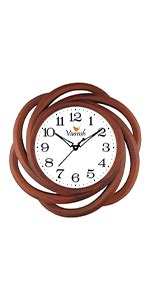 Ajanta Night Glow Radium Plastic Analog Wall Clock