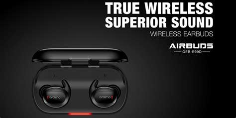 Oraimo Launches ‘Airbuds OEB-E99D’ with Superior Sound and Customizable Fit