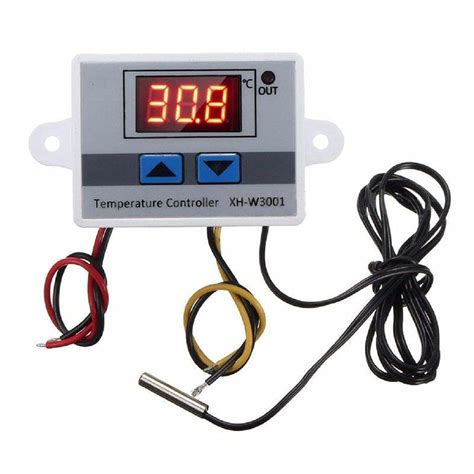 ROBOWAY W3001 Digital Display Temperature Controller 220V 10A | LED ...
