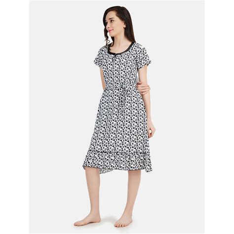 Short Nighty with Heart Print – KOI Sleepwear