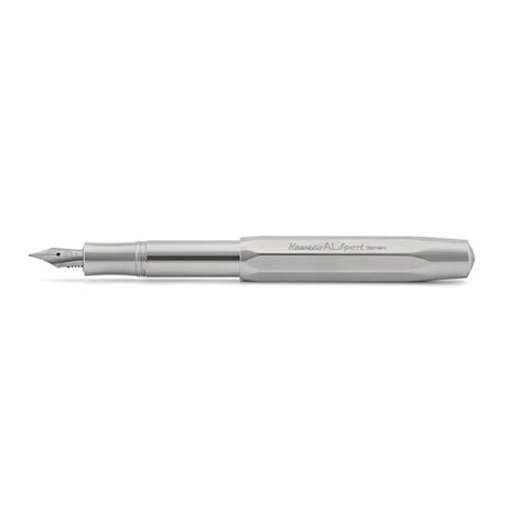Raw Aluminium Fountain Pen – The Paper Company India