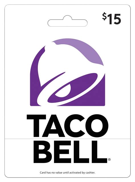 Taco Bell $15 Gift Card - Walmart.com
