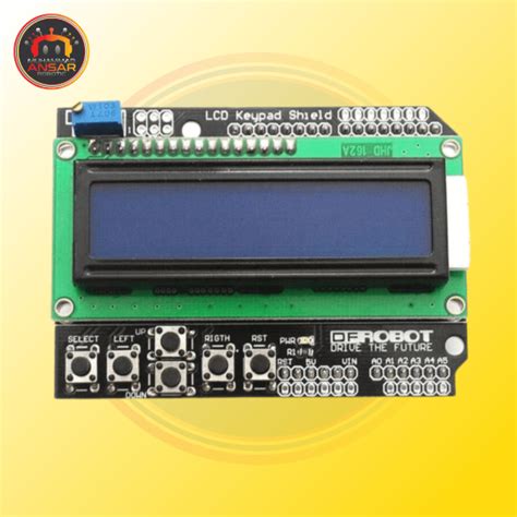 Image result for LCD Keypad Shield Tutorial