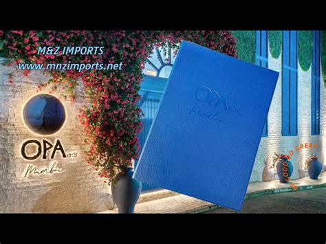 Menu Cover - Restaurant Menu Folder Trader - Wholesaler / Distributor ...