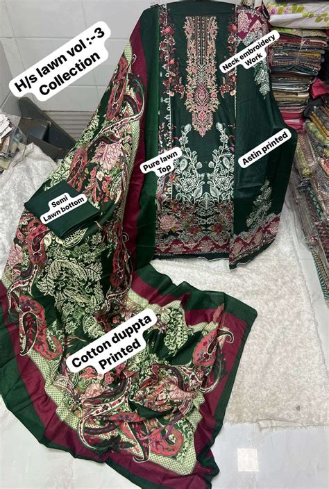 SAPPHIRE H/S LAWN COLLECTION VOL 3 EMBROIDERED LAWN PAKISTANI SUITS AT ...