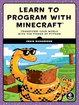 Image result for Python Books Code Minecraft