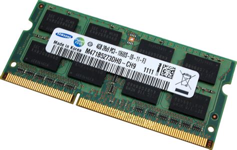 DDR3-1333 4GB Laptop Memory RAM - Computer Components - Forest City ...