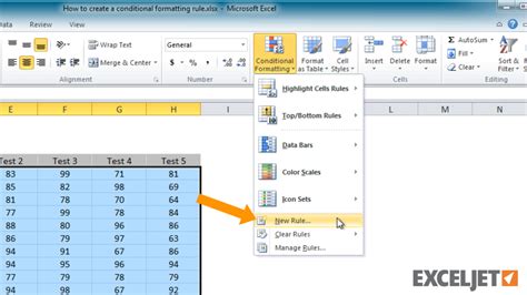 Excel Conditional Formatting Tutorial 的图像结果