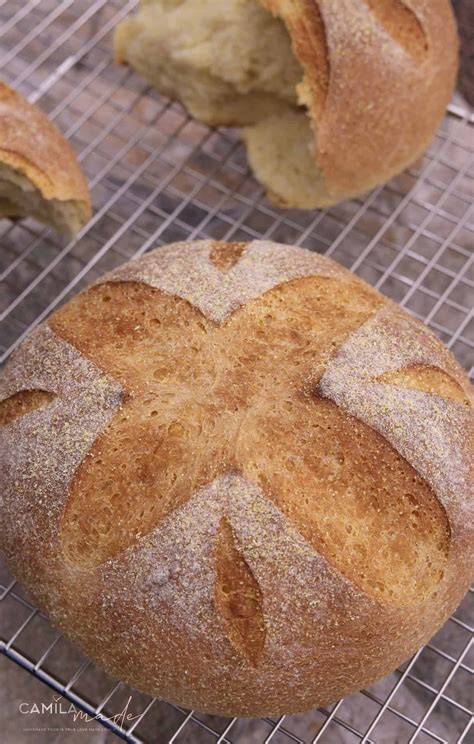 Bread with Cornmeal - Camila Made