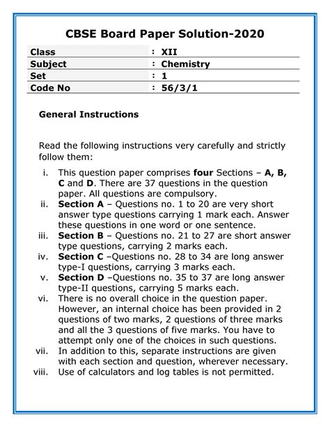 Image result for Class 12th Full Chemistry Pyq