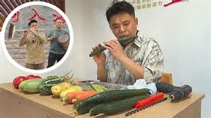 Chinese man turns everyday objects into musical instruments – including ...