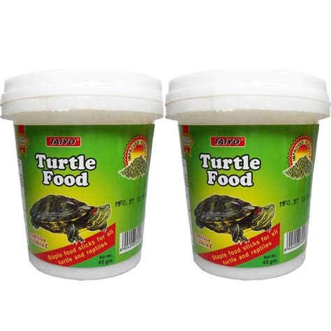 2 pack of Taiyo Turtle Food 45g : Amazon.in: Pet Supplies