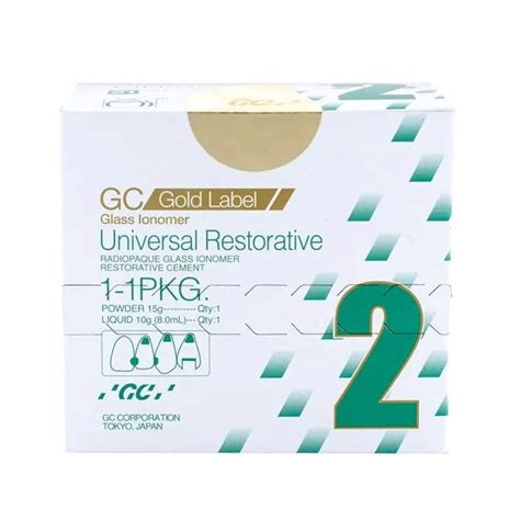 GC Gold Label 2 BIG Pack Glass Ionomer Restorative Cement – amplemeds