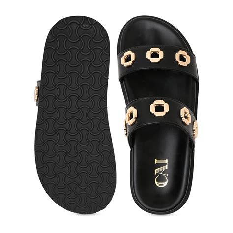 Gold Hexa Black Slider – The CAI Store