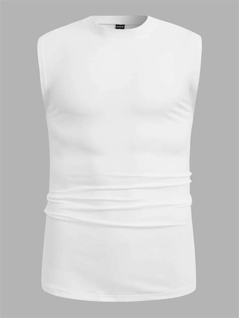 Manfinity Homme Men Solid Tank Top | SHEIN USA
