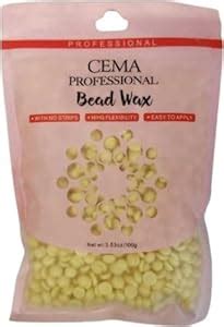CEMA Professional Bead Wax, 100g, No Strips, High Flexibility, Hair ...