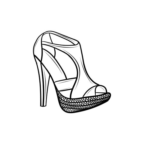 Image result for High Heels Boot Stocking Pattern