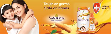Santoor Hand wash Classic, 200ml (Buy 1 Get 1) : Amazon.in: Health ...