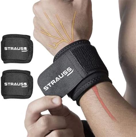 Buy AMYONE Wrist Brace, 2 PACK Wrist Wraps for Carpal Tunnel for women ...