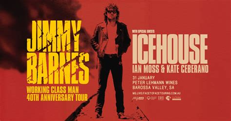 Jimmy Barnes at Peter Lehmann Wines, Barossa Valley (Licensed, All Ages ...