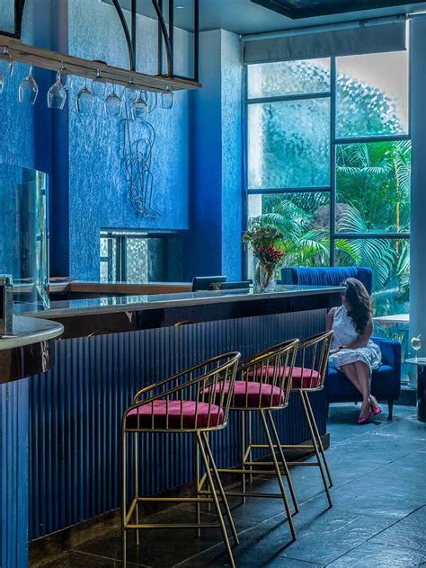 This rooftop bar in Varanasi is a mesmerising vision in blue ...
