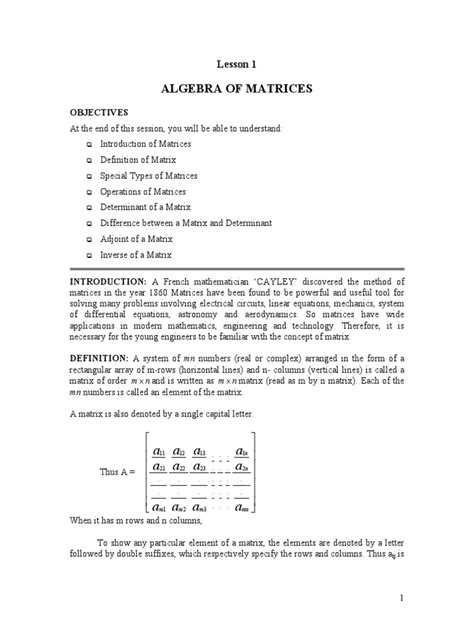 Matrix Algebra PDF 的图像结果