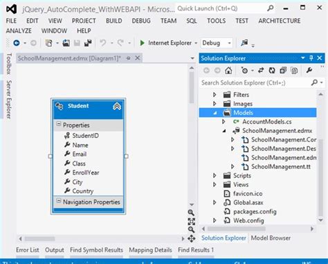 Autocomplete Text Box in MVC 的图像结果