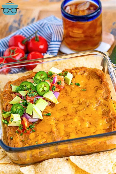 Bean Dip Made From Refried Beans at Laura Strong blog