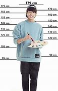 Image result for Human Next to a Centimeter Height Chart