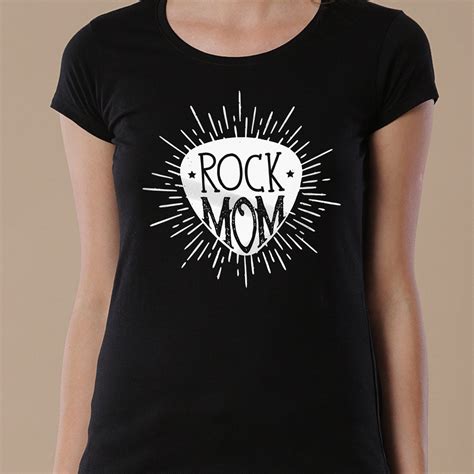 Mom and Son Matching Clothing - Rock Mom/Son Same Tshirts