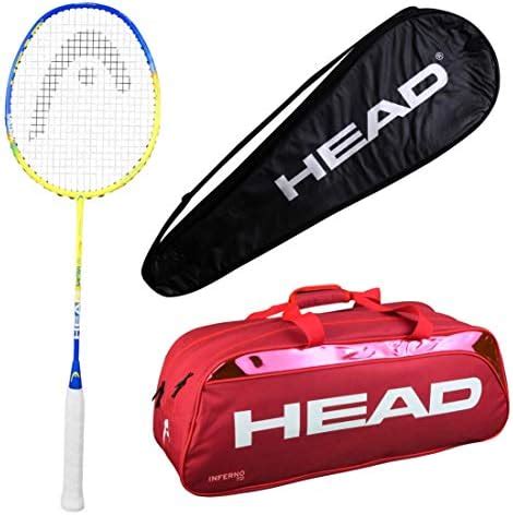 Buy HEAD Head Ignition 100 Badminton Racquet Set with Inferno 70 red ...