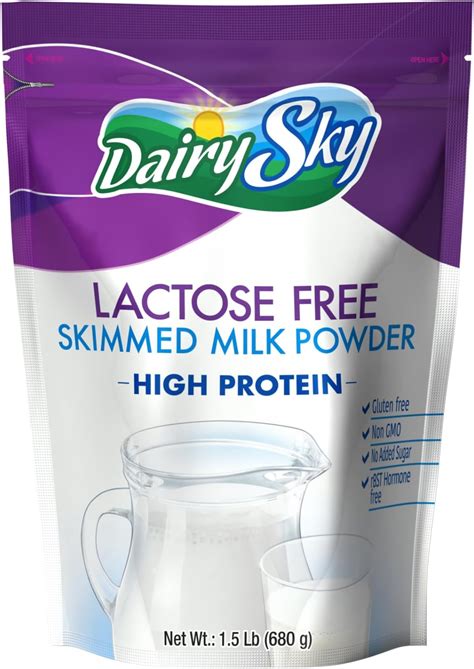Amazon.com : DairySky Lactose Free Milk Powder 24oz - Skim Powdered ...