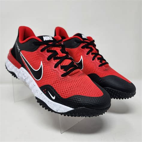 Nike Baseball Turf Shoes Mens 9.5 University Red Alpha Huarache Elite 3 ...