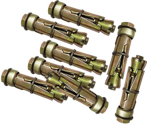 SS SASHA Nut & Bolt Set 10 mm Wall Anchor Fasteners, Rust-Proof ...