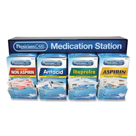 Physicianscare Medicine Station: Aspirin/Ibuprofen/Non Aspirin Pain ...