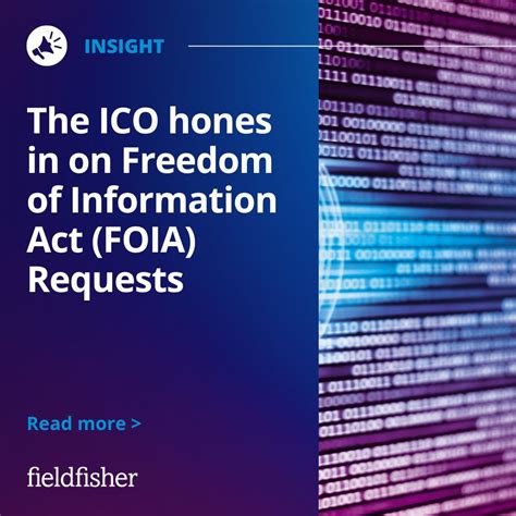 The ICO hones in on Freedom of Information Act (FOIA) Requests