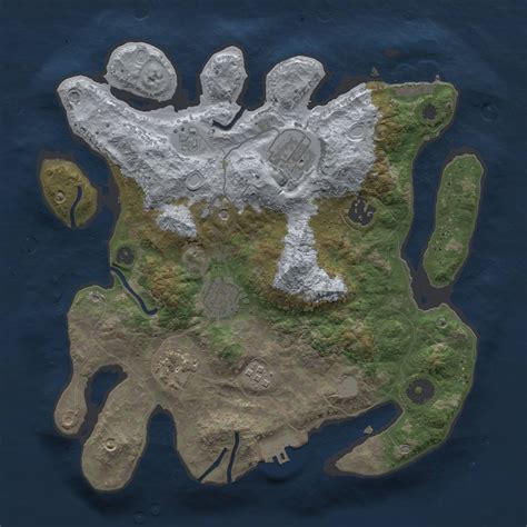 Image result for Rust Procedural Map